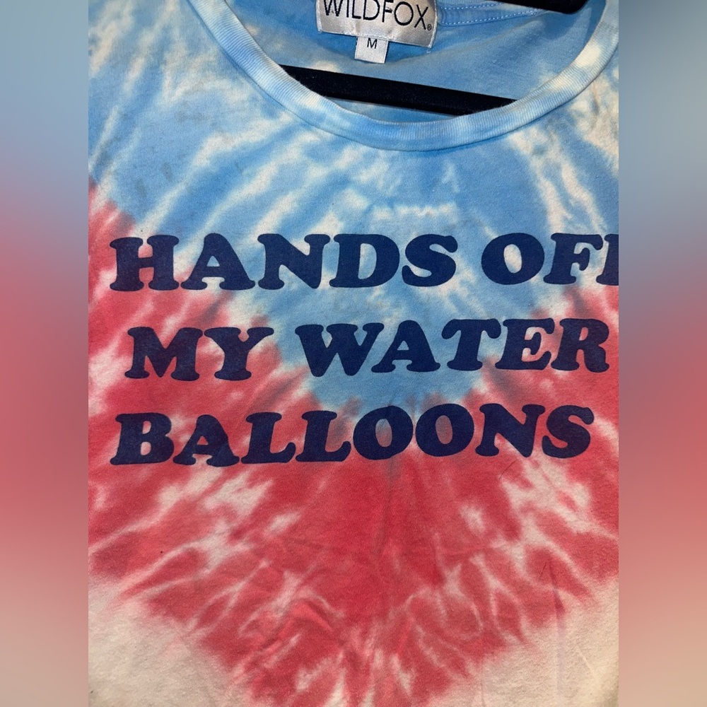 Wildfox® Hands Off My Water Balloons Tee - Picture 6 of 8